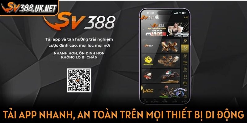 Sv388 ⭐️ Link Trực Tiếp Đá Gà 2025 | Tặng 100k Cho Người Mới Tải app nhanh, an toàn trên mọi thiết bị di động